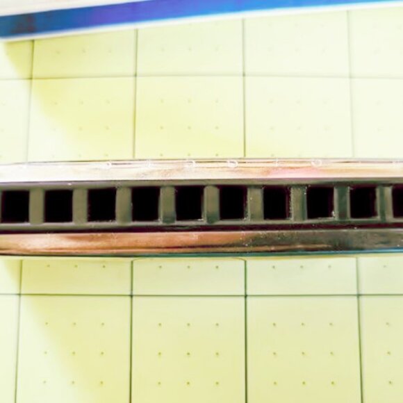 Vintage Bluesband Hohner International Harmonica 4" - Picture 4 of 5